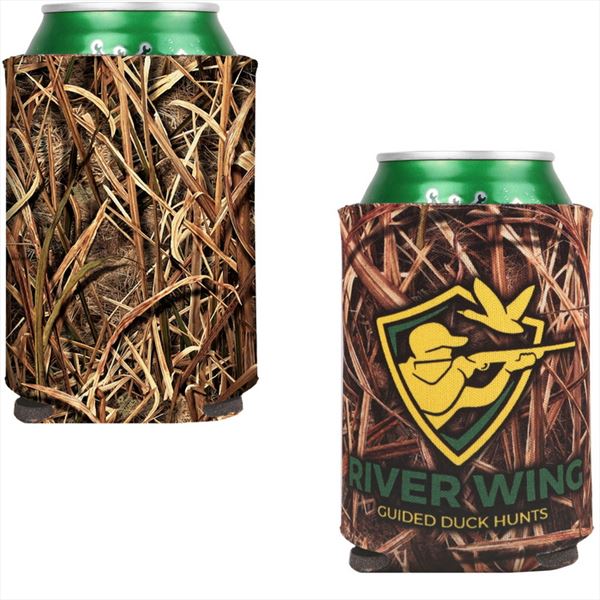 DC1000MO4CP Mossy Oak® Camo Can Cooler With Full Color Custom Imprint